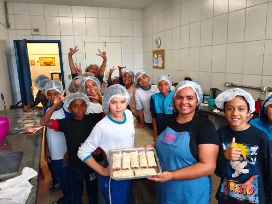 Estudantes da EPG Nazira Abbud Zanardi